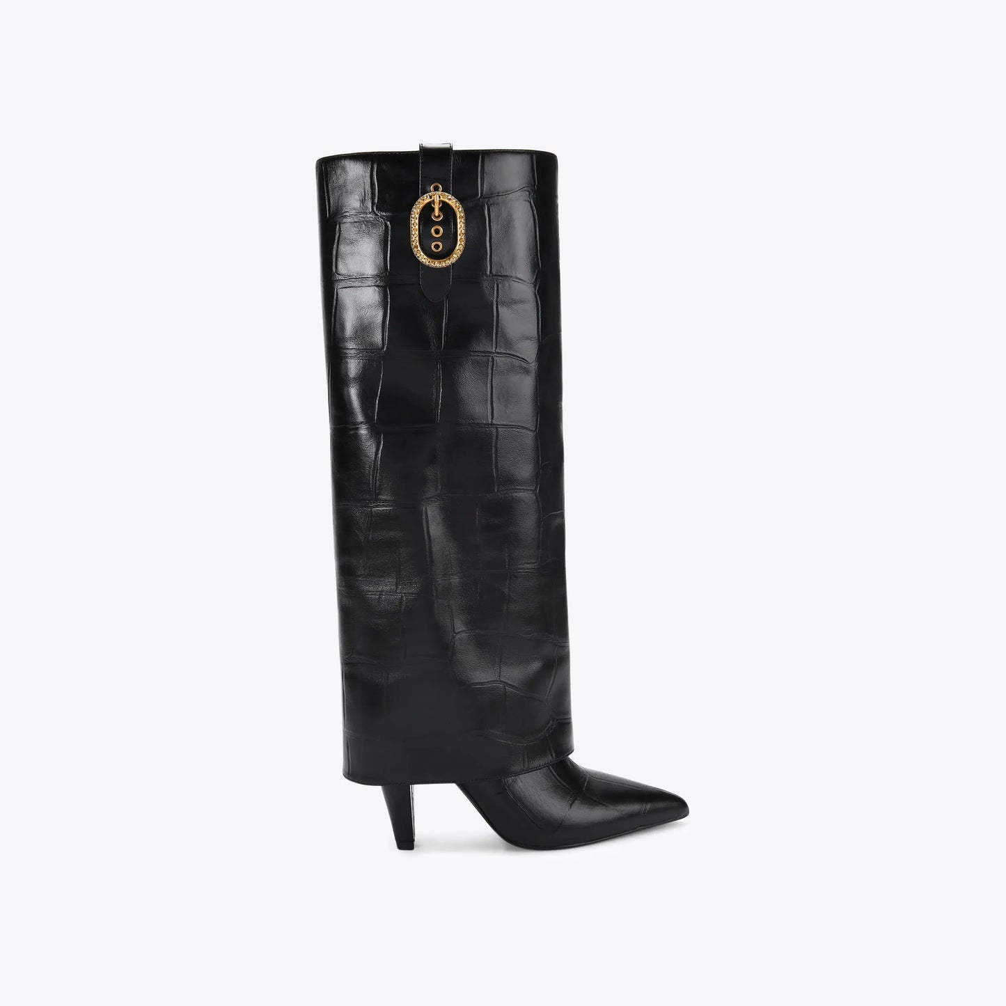 KURT GEIGER - FOLD OVER TALL BOOT