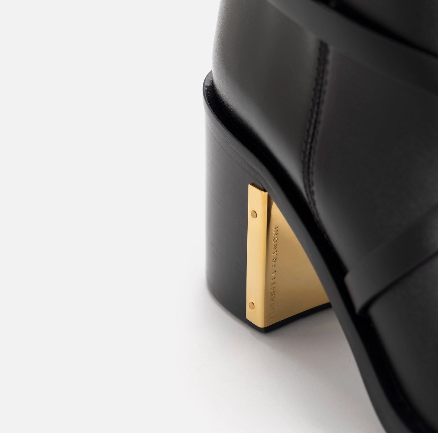 ELISABETTA FRANCHI - Stivaletti in pelle con cinturini