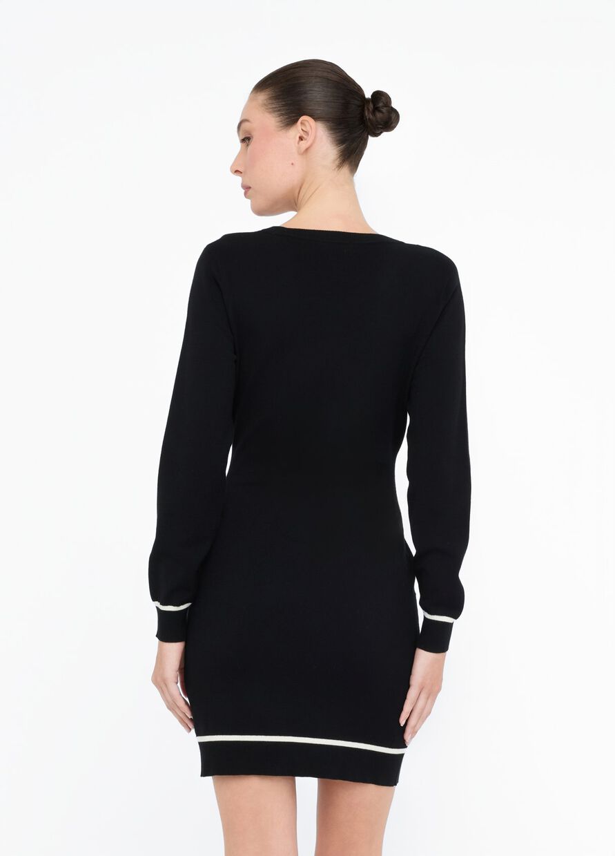 LIU JO - Abito corto in maglia