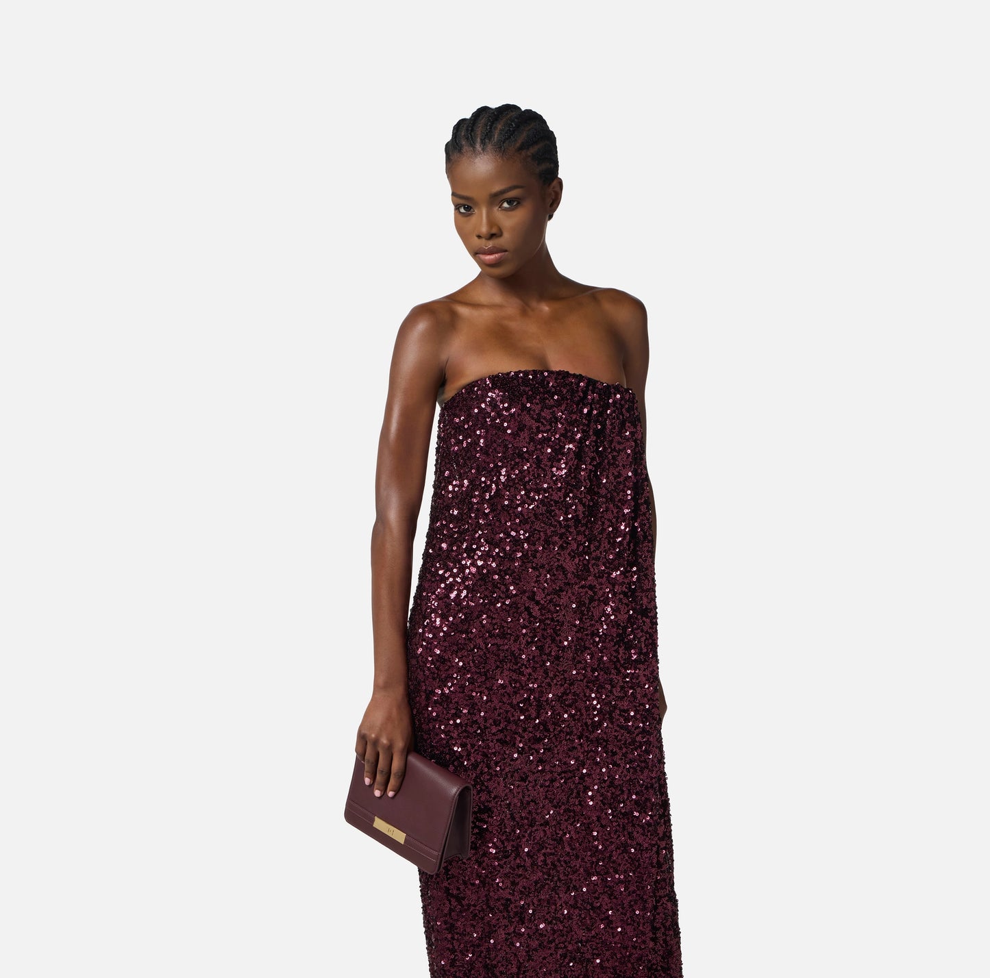 ELISABETTA FRANCHI - Tracolla con catena groumette