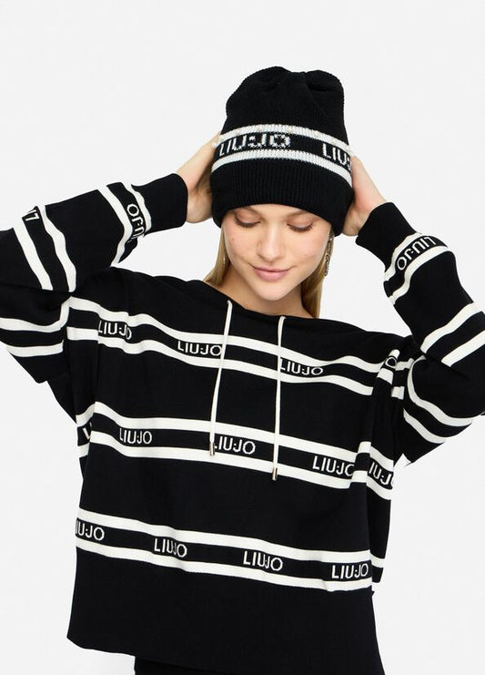 LIU JO - Berretto beanie con logo