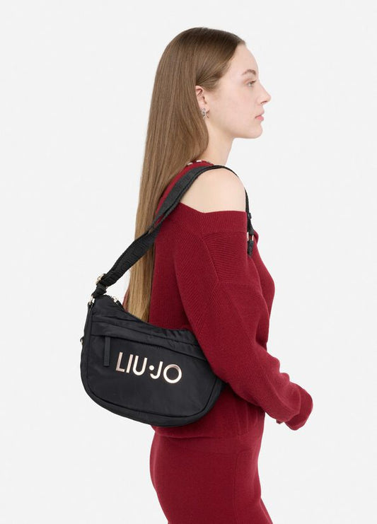 LIU JO - Borsa a tracolla media in nylon