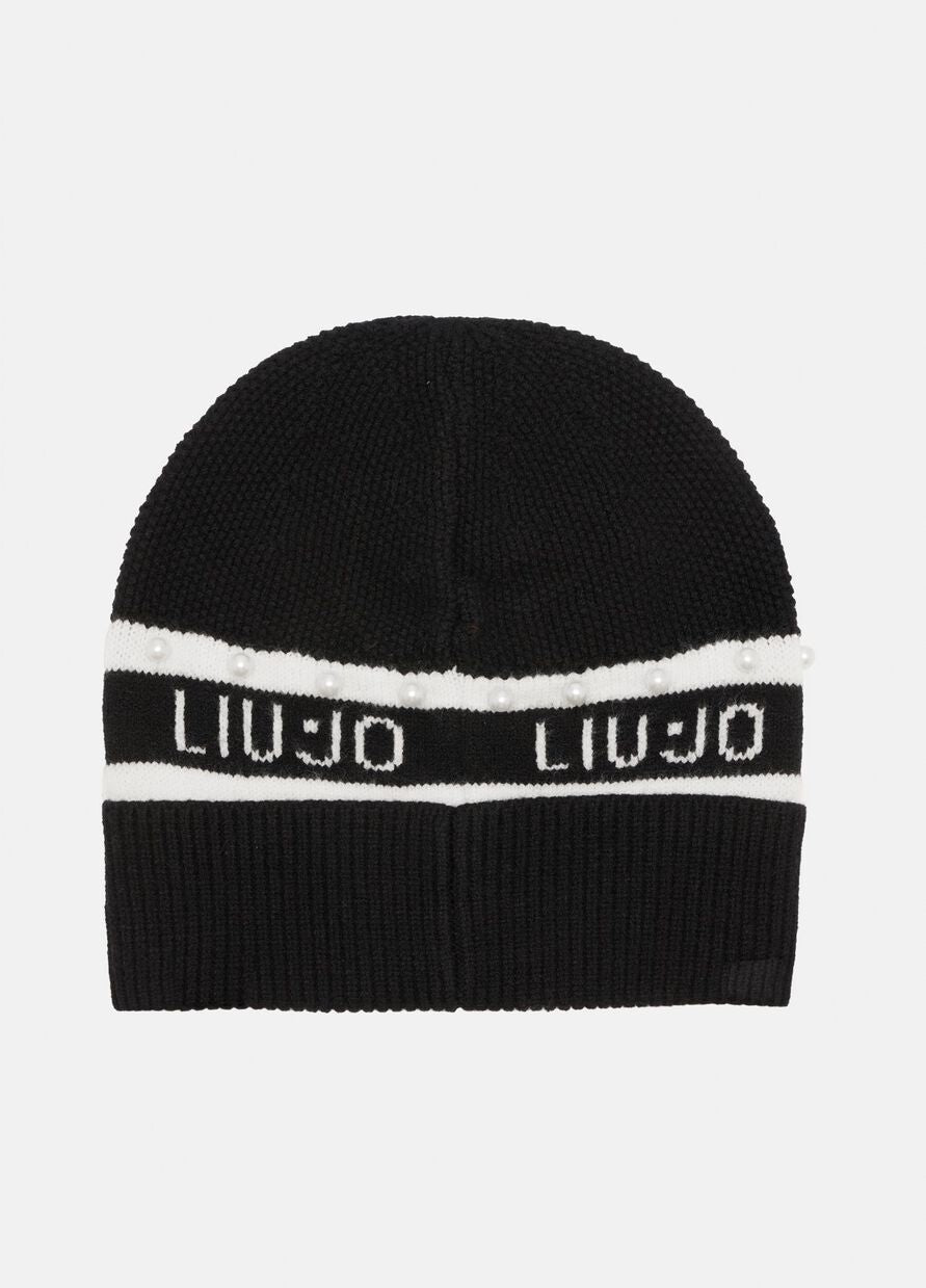 LIU JO - Berretto beanie con logo
