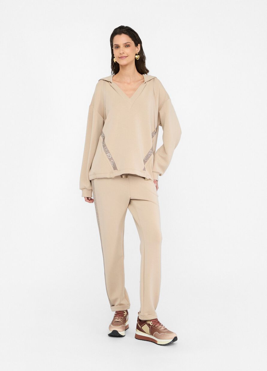 LIU JO - Pantaloni jogging in scuba