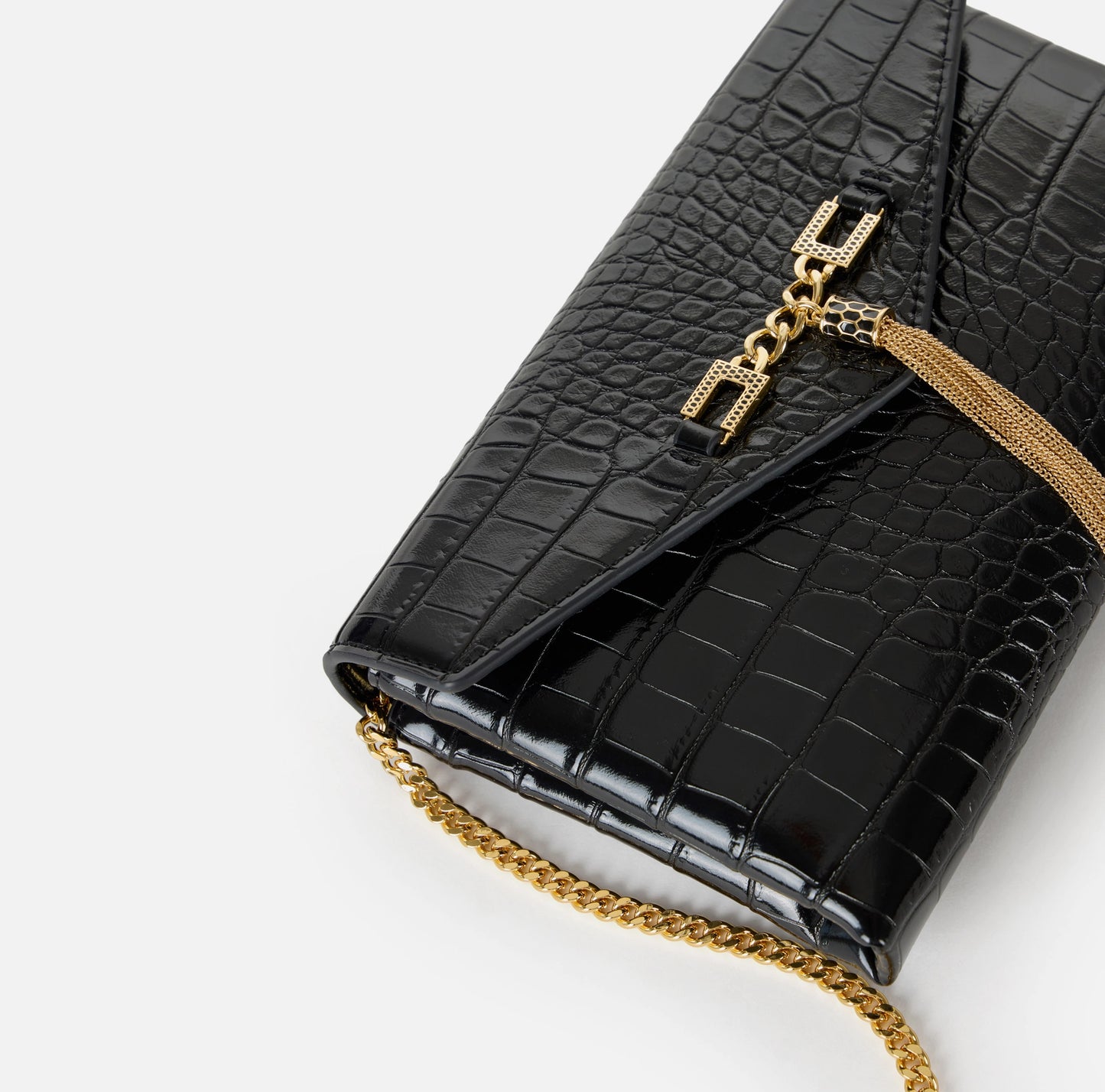 ELISABETTA FRANCHI - Tracolla con catena groumette