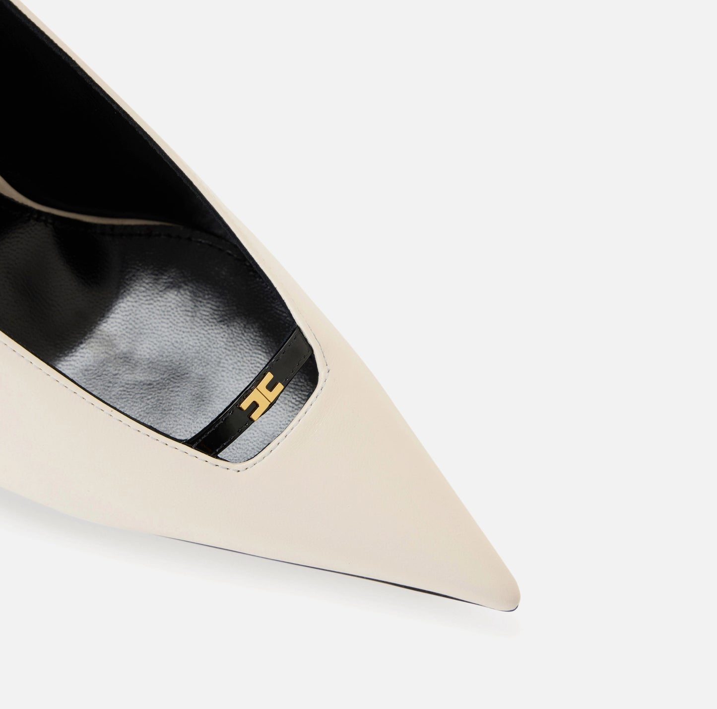 ELISABETTA FRANCHI - Décolleté pump in pelle bi-color