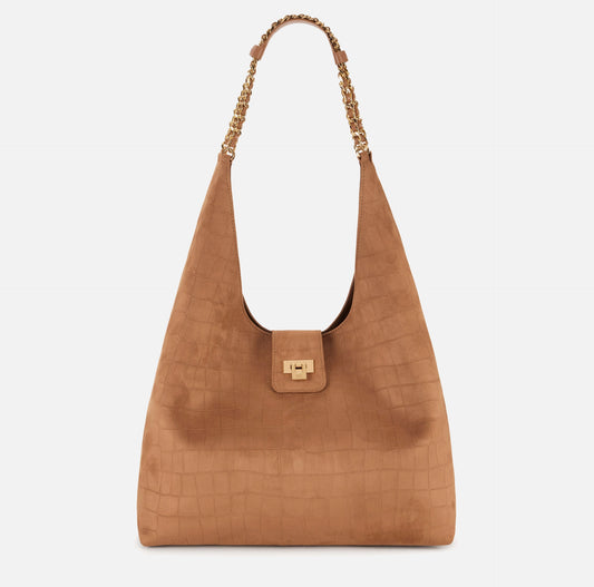 ELISABETTA FRANCHI - Borsa hobo in suede